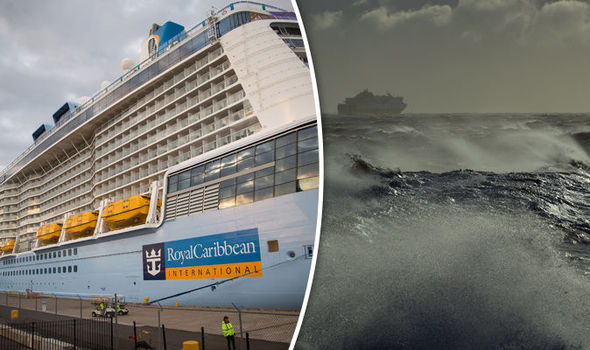 Royal Caribbean Cruise Caught in Storm